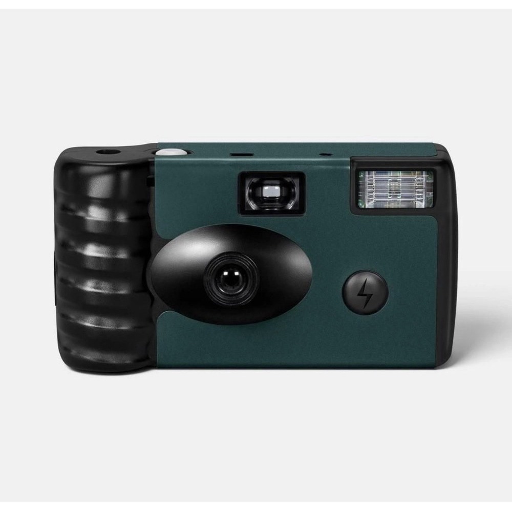 8 Pack! Single-Use Disposable Camera Color blue 110 Format Built-in Flas